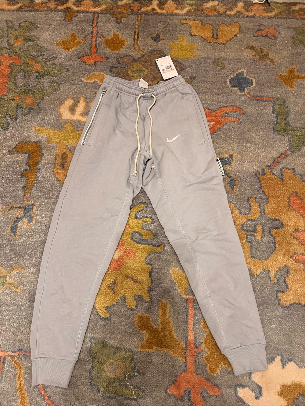 Nike Men’s Light Gray Dri-FIT Joggers